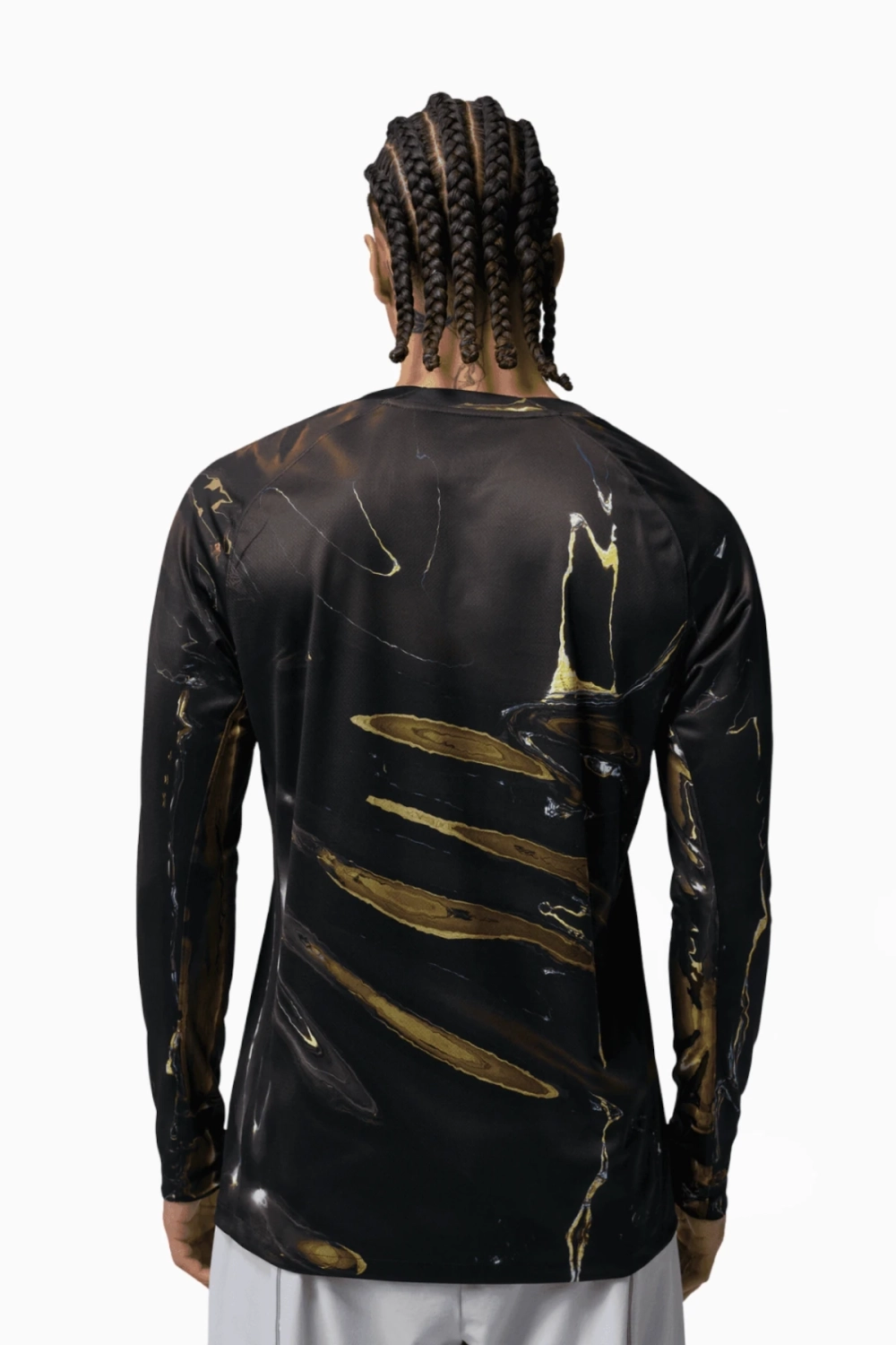 Футболка с длинными рукавами Nike PSG x Jordan 25/26 Night Edition Stadium - черный