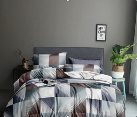 Комплект постельного белья из сатина 2 спальный евро