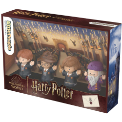 Little People Collector - HARRY POTTER and the Philosopher's Stone 4PAK коллекционные фигурки HVG45 / артикул   HVG45  / GTIN 194735203697