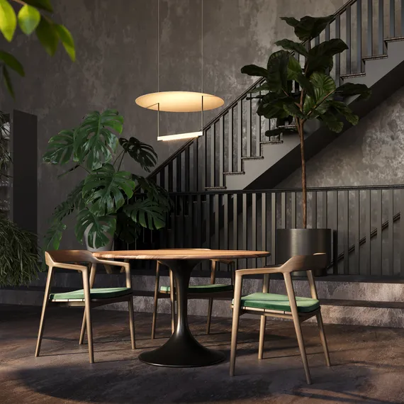 Подвесной светильник Атмосфера / Ambience 3000К 30Вт Maytoni mod280pl-l30b3k1