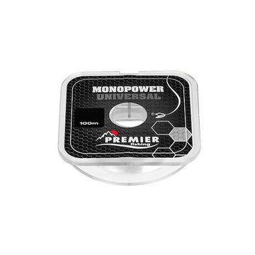 Леска MONOPOWER UNIVERSAL 0,40mm/100m Clear Nylon (PR-MU-T-040-100) Premier Fishing