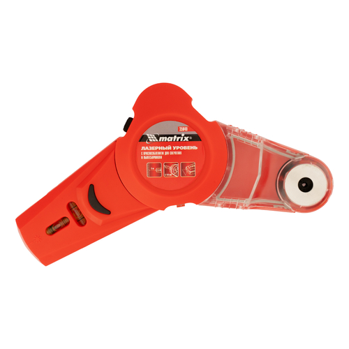 Лазерный уровень с приспособлением для сверления и пылесборником// Matrix