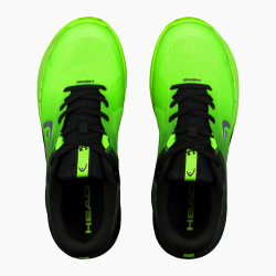 Кроссовки теннисные мужские HEAD Sprint Evo 3.5 Clay 273394, р.8,5 (рос.41,5), черно-лаймовый