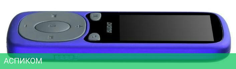 MP3-плеер Digma B4 8Gb синий (B4BL)