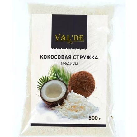 Кокосовая стружка VAL'DE Medium