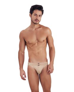 Мужские трусы брифы золотистые Clever FLASHING BRIEF 145402