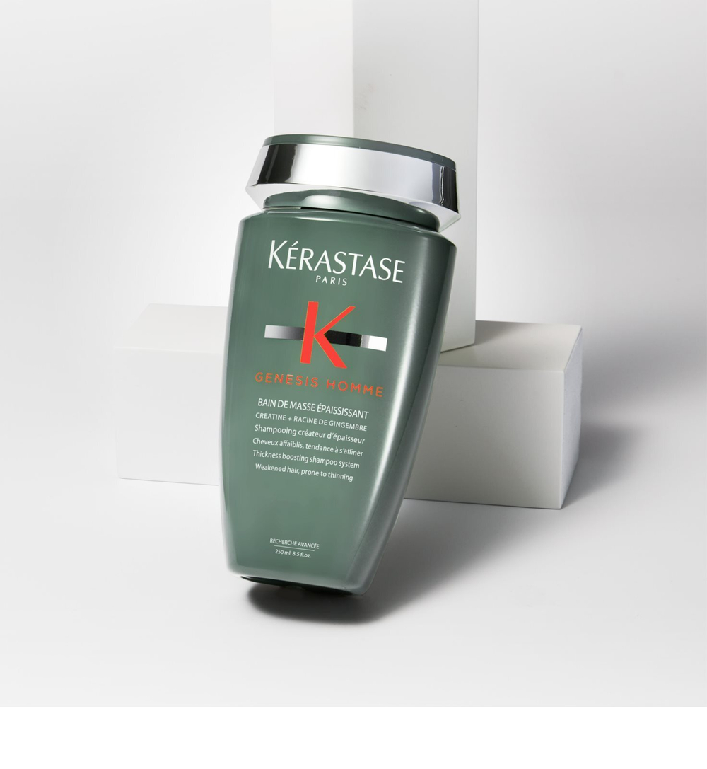 Kerastase Genesis Homme Bain de Masse Epaississant - укрепляющий шампунь против выпадения волос для мужчин /  dla mężczyzn 250  ml  / GTIN 3474637077518