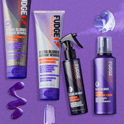 Fudge Clean Blonde Violet Tri-Blo - спрей против желтизны для светлых и окрашенных волос /   150  ml  / GTIN 5060420337891