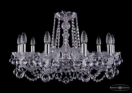 Подвесная люстра Bohemia Ivele 1402/10/240/Ni/Balls