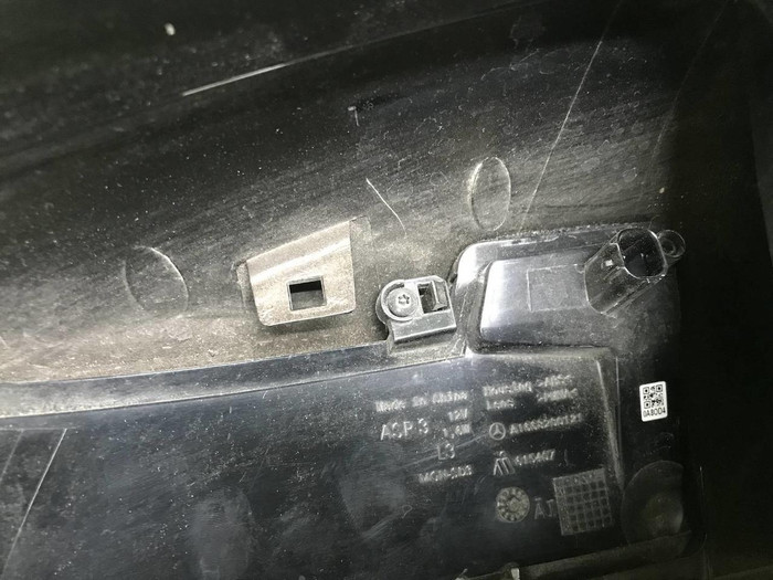Крышка зеркала левая Mercedes M GLE W166 (11-18)