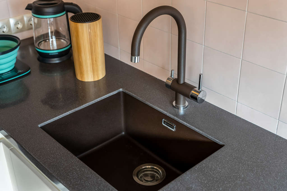 Мойка Omoikiri Kata 44-U-BL Artgranit | Черный