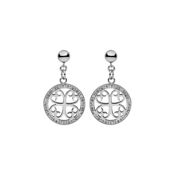 Серьги Qudo Avellina 301540 BW/S