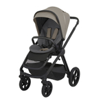 Детская коляска 3 в 1 Espiro Miloo 2025 и автокресло Pi Begie 217 cashmere gray / Бежевый (Beige 109)