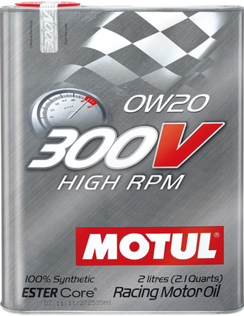 Motul 300V High RPM 0w-20