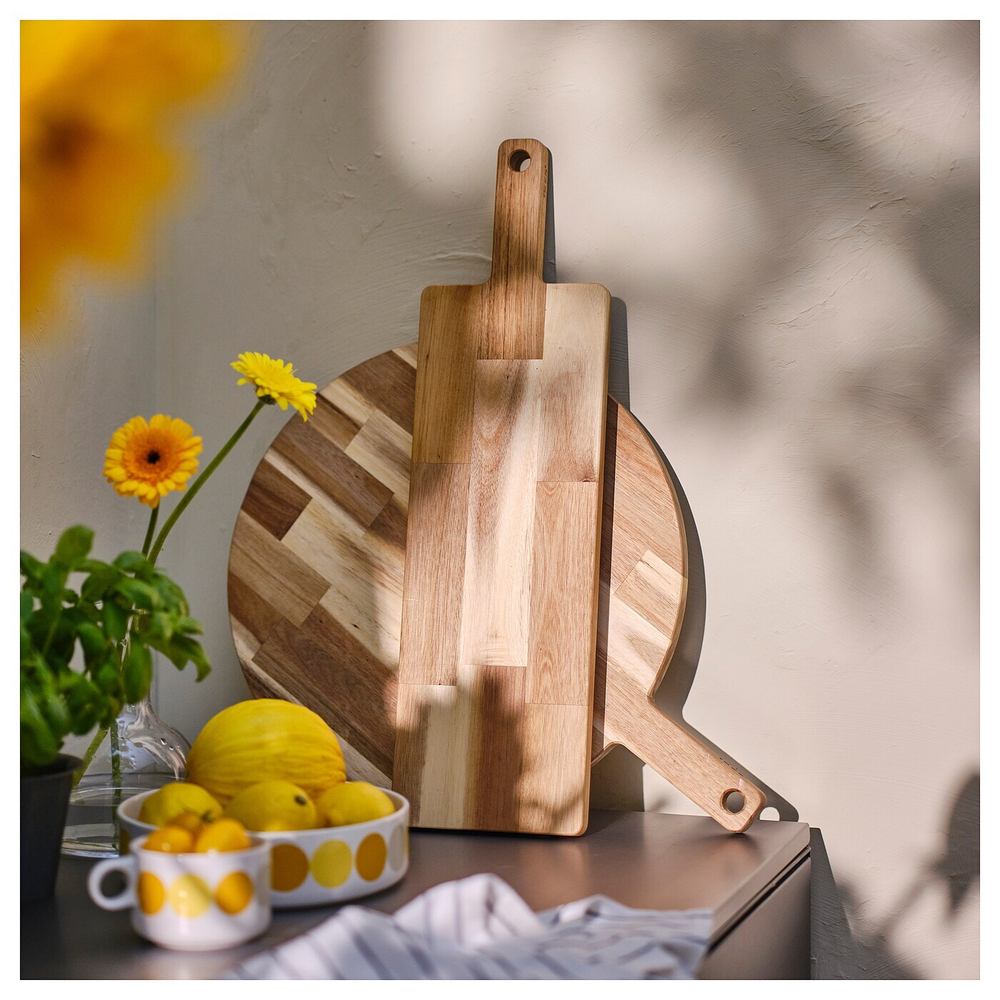 Разделочная доска IKEA BROGGAN (БРЁГГАН), Акация, 58x16 см