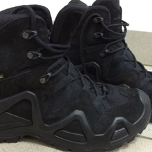 Тактические ботинки Лова средний черный