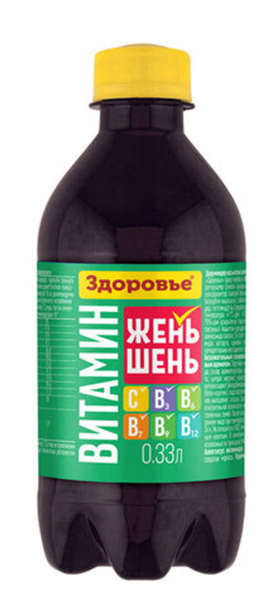 Напиток Здоровье Женьшень 0,33 л