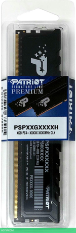 Оперативная память Patriot Signature Premium Line 16GB DDR4 PC4-25600 (PSP416G320081H1)