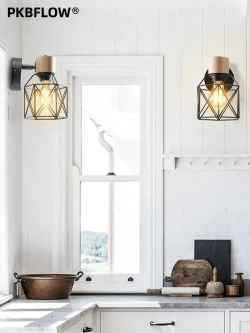 Бра настенный из натурального дерева,Настенный светильник,В комплекте без лампочек,E27