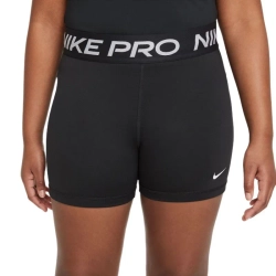 Детские шорты Nike Kids One Dri-Fit 3in Extended Size - black/white