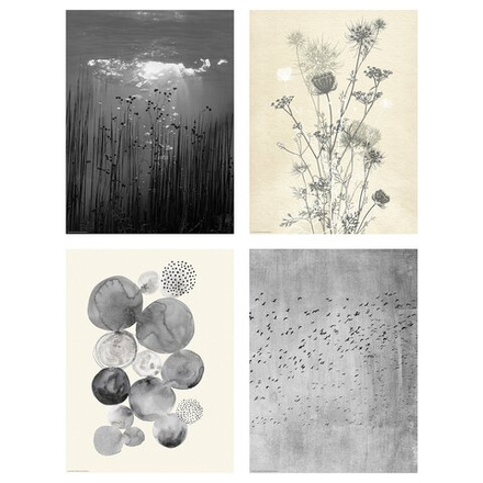 IKEA BILD  (ИКЕА БИЛД)  -  Плакат, холодная пастель, 30x40 см