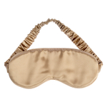 Маска для сна из натурального шелка бежевого цвета из коллекции essential