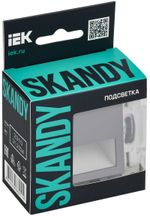 SKANDY Подсветка LED встраиваемая SK-L01Gr серый IEK