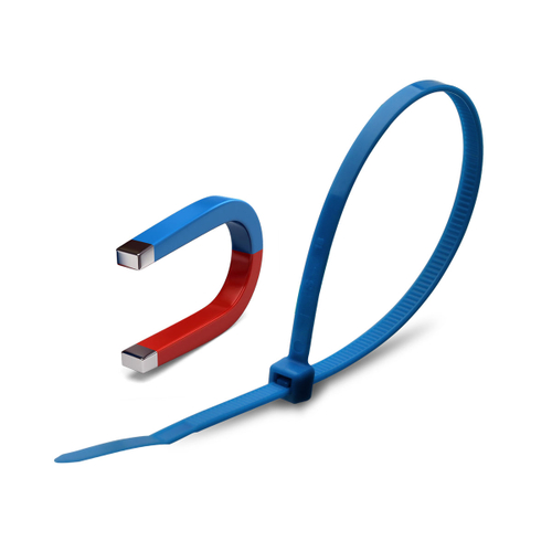 Стяжка нейлоновая КСС «Magnetic» 4х150 (син) (100шт) Fortisflex