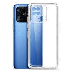 Силиконовый чехол TPU Clear case для Xiaomi Redmi 10C (Прозрачный)