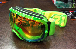 Маска Vizzo Spherix  green/gold ionized