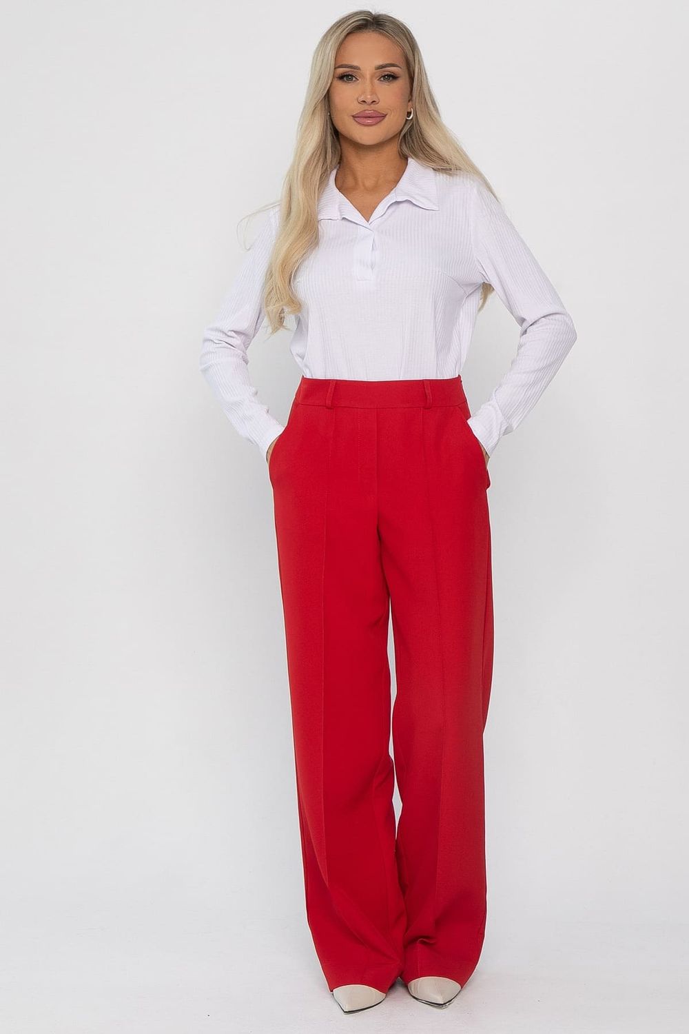 Брюки со стрелками Дэнди (красные) Б14365-30М LT Collection