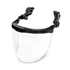 Щиток защитный лицевой РОСОМЗ КБТ Сфера ВИЗИОН TITAN с креплением на каску, арт. 04537-2