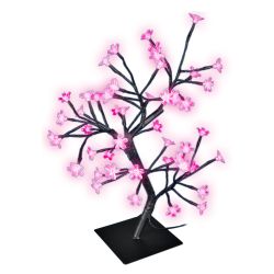 ULD-T3545-048-SBA PINK IP20 SAKURA Дерево светодиодное Сакура. 45 см. 48 светодиодов. Розовый свет. Провод черный. TM Uniel.