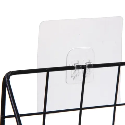 Полка металлическая универсальная «ФАРГО», цвет черный, 35*12*15см (лейбл)