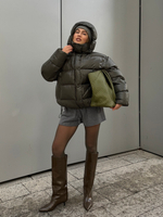 Пуховик Стокгольм зеленый