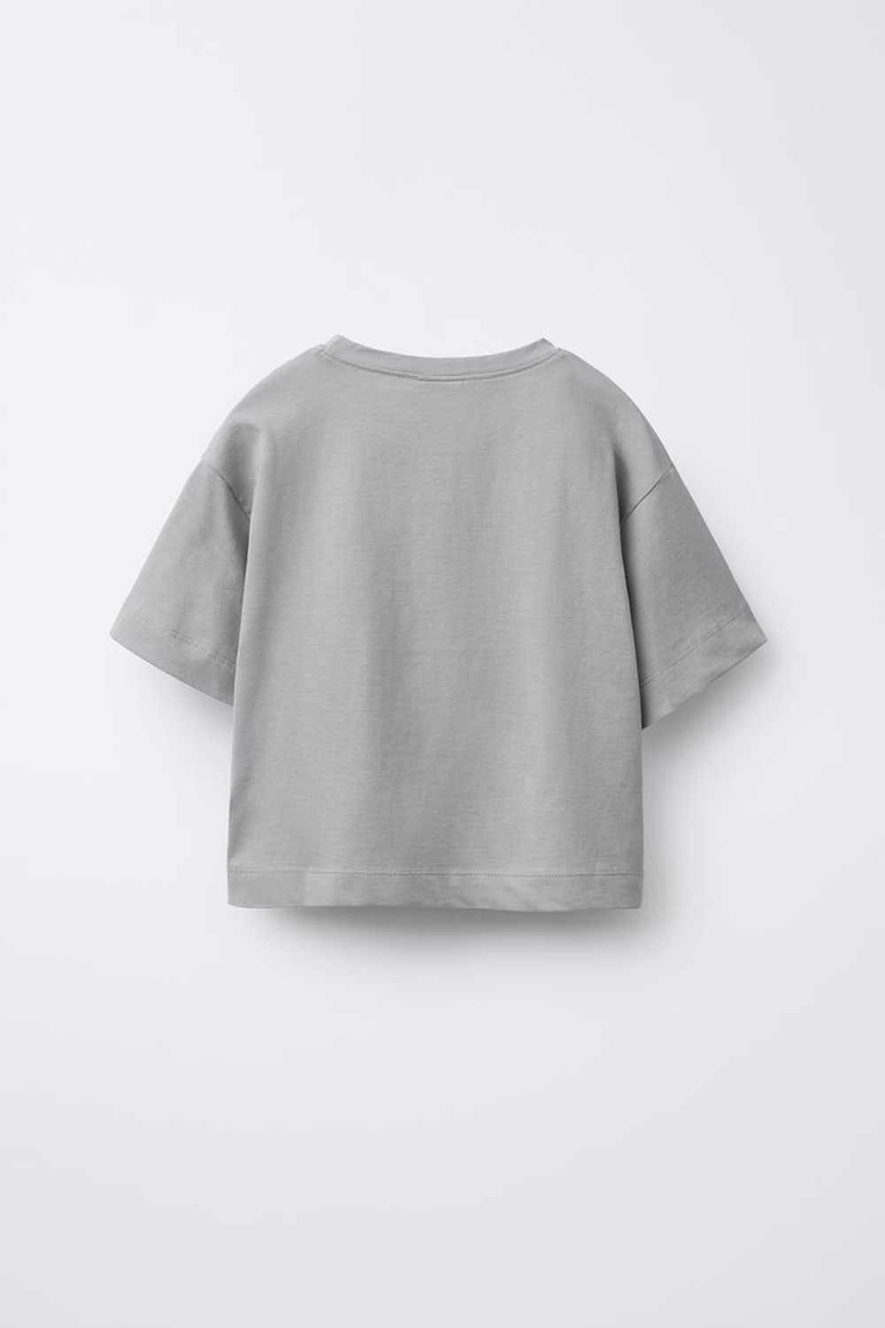 ZARA НАБОР ИЗ ТРЕХ ОДНОТОННЫХ ФУТБОЛОК, РАЗНОЦВЕТНЫЙ