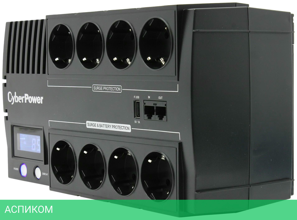 Источник бесперебойного питания CyberPower 700VA/420W (BR700ELCD)