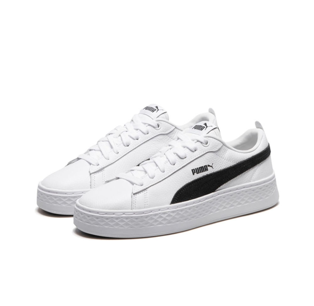 Puma smash platform ladies trainers outlet