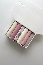 Набор пеленок "Птички и ягоды XL"