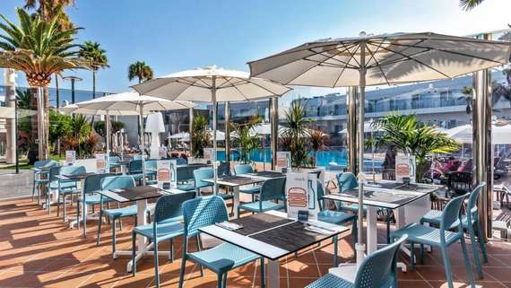 Стул Bora Bistrot голубой