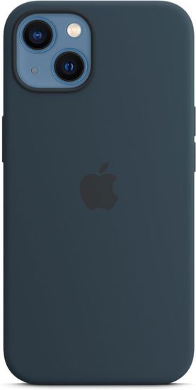 Чехол Apple Silicone Case with MagSafe for iPhone 13, «синий омут»