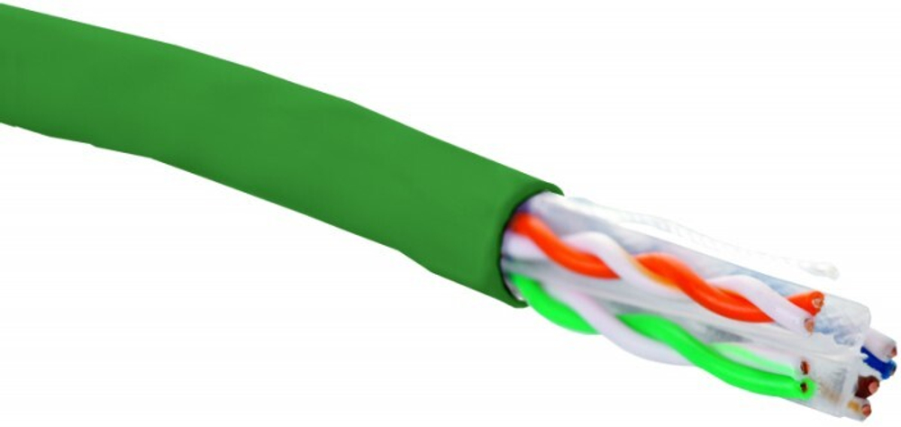 Кабель витая пара U/UTP 6 кат. 4 пары Eurolan 19C-U6-12GR-B305