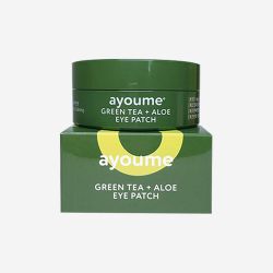 AYOUME Патчи для глаз с экстрактами зеленого чая и алое Green Tea + Aloe Eye Patch 60 шт
