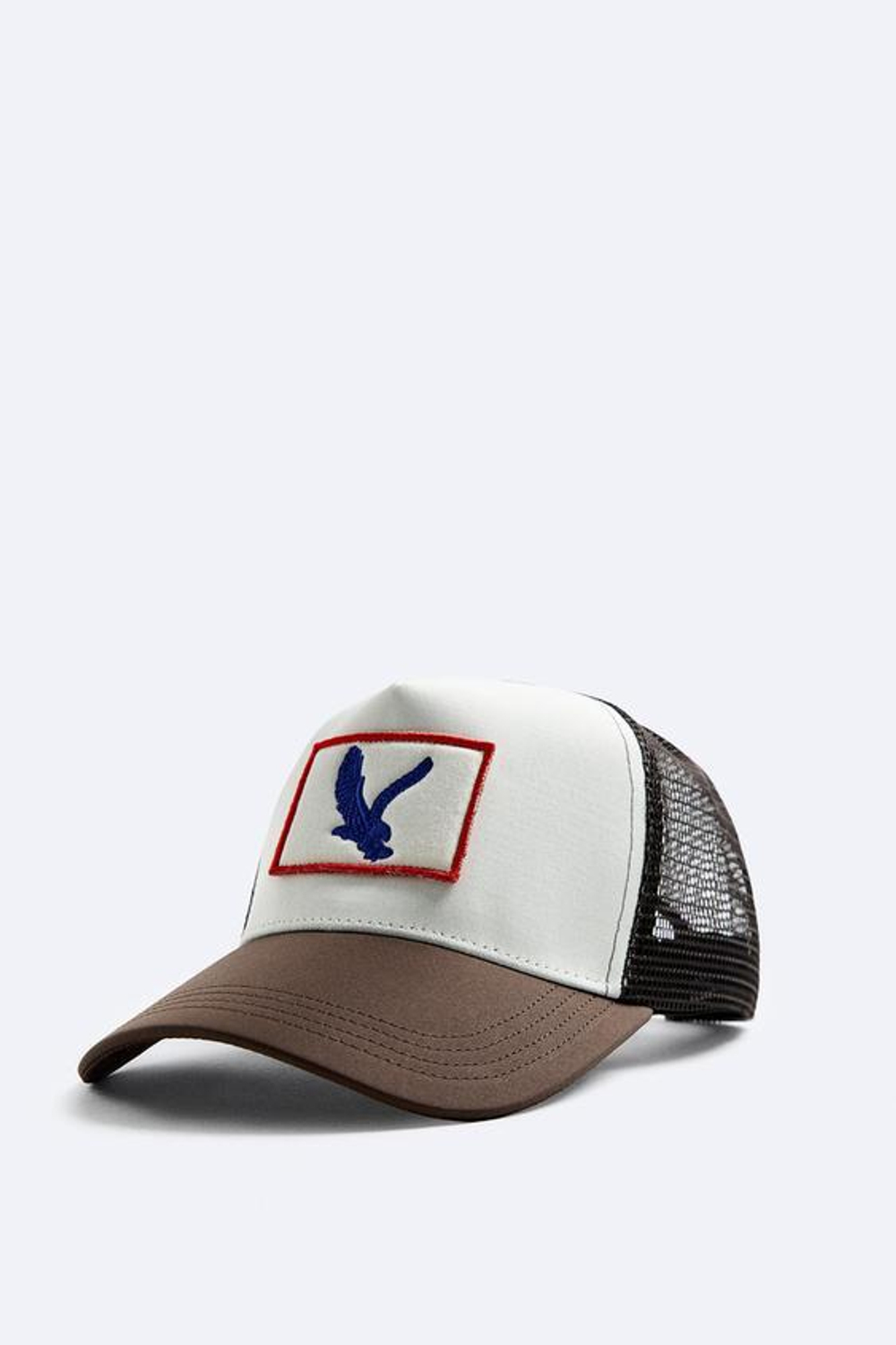 ZARA КОМБИНИРОВАННАЯ КЕПКА С НАШИВКОЙ, РАЗНЫЕ