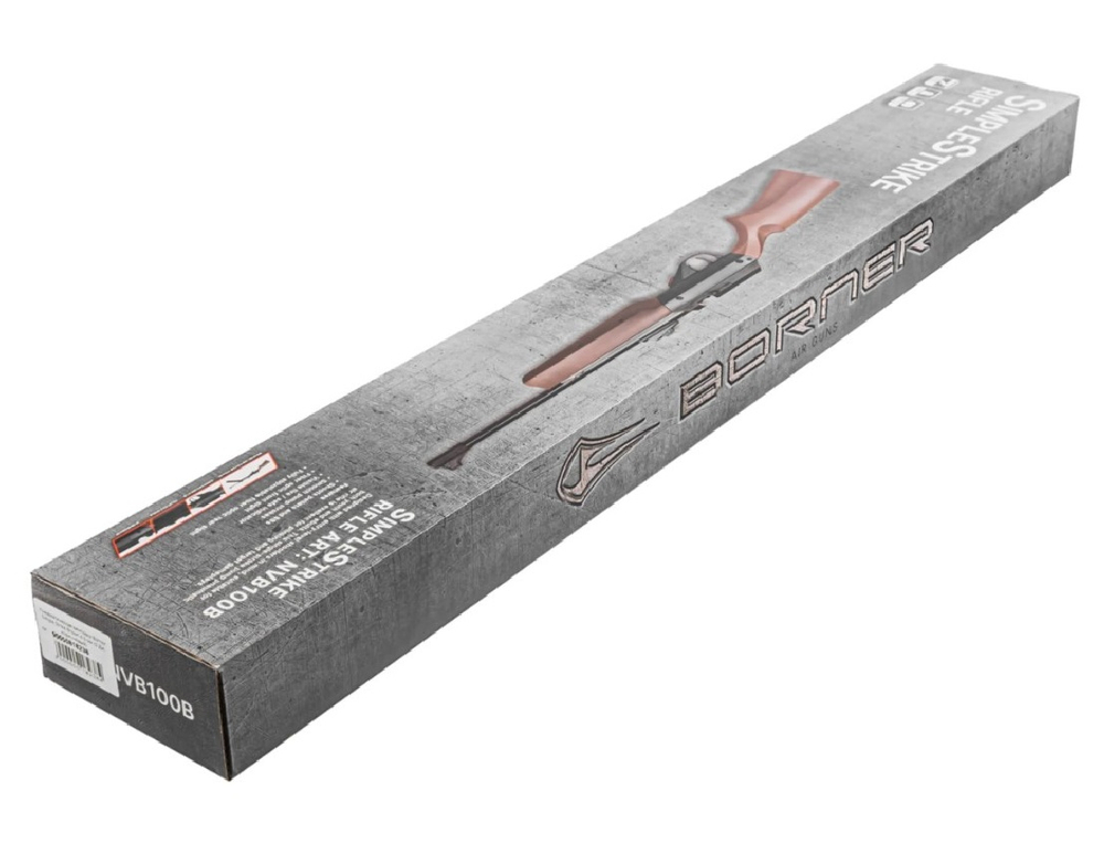 Винтовка пневматическая Borner Simple Strike Pump, Brown кал. 4,5 мм (3 дж)