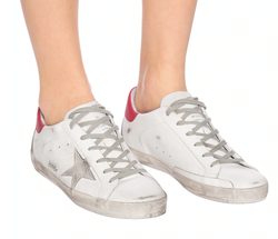 Кеды Golden Goose 'Superstar' Red Counter