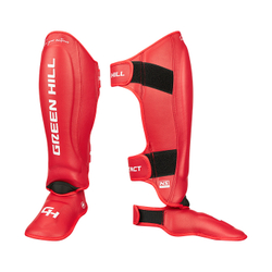 CNSGM-032 Защита голень-стопа Contact 3D inject foam MF Красный