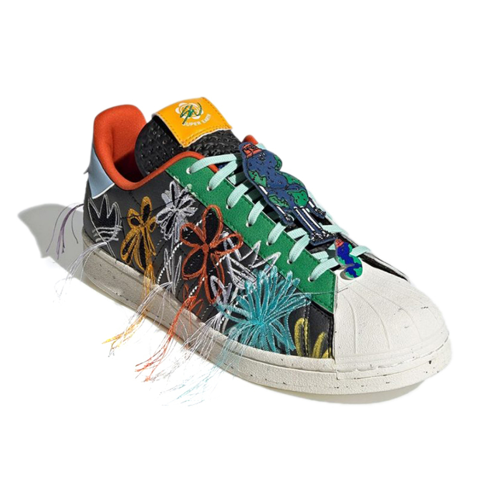 Кроссовки Adidas Originals Superstar Super Earth - Black x Sean Wotherspoon