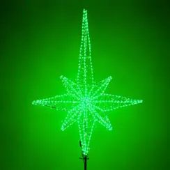 Макушка Роза Ветров 100 см. для елей высотой от 6 до 12 м., зеленая, Green Trees (roz-100green)