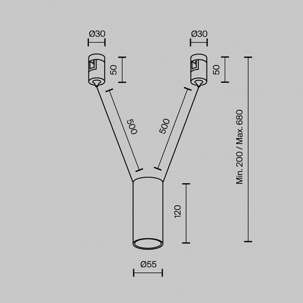 Подвесной светильник Maytoni Focus Led TR157-1-12W4K-BS